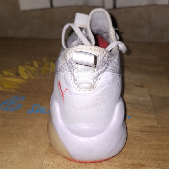 Puma Iocell White Neon Pink Running Shoes Sneakers Women's Size 8.5. - Picture 4 of 15